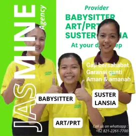 Sedia pembantu, babysitter, suster lansia, dll