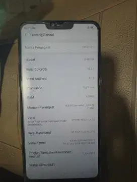 Di jual BU cepat hp Oppo F7 ram 4/64, lokasi jakpus