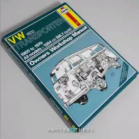Buku Haynes Manual Book VOLKSWAGEN VW  Transporter T2 Kombi 1968-1979