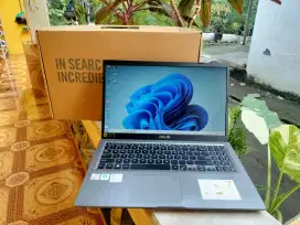 Asus Vivobook Core i3 Generasi 10 SSD Keyboard Nyala Fullset