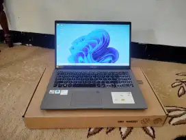 Asus Vivobook Core i3 Gen 10 SSD Normal Keyboard Nyala Fullset