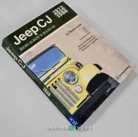Buku Bentley Publisher - Manual Book JEEP CJ Series 1972-1986 ORIGINAL