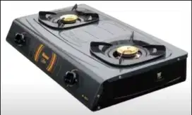 Kompor Rinnai 2Tungku Bekas & Tabung Gas 12Kg Kosong