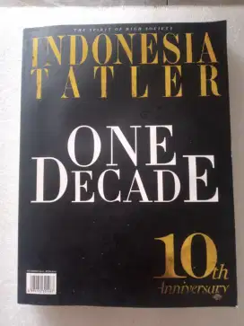 INDONESIA TATLER..Edisi Anniversary 10th