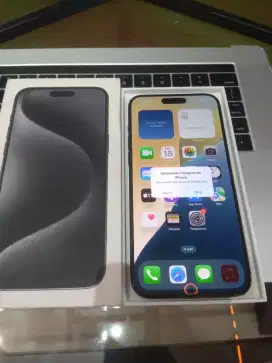 iphone 15 promax 256 mulusa fulse tt bisa resmi
