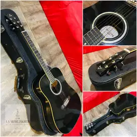 Gitar Akustik Original Anderson Black Edition Tanam Baja Elegant Kokoh