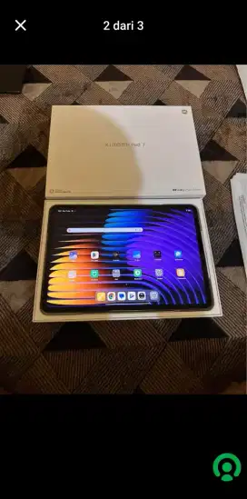 Mi pad 7 

Ram 8/256gb

Fullset 

No minus

5,5 nego tipis