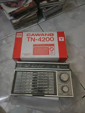 Radio cawang 2 band sw mw kondisi baru stok lama