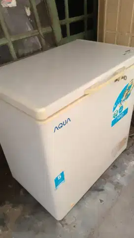 frezer box 160 ltr AQUA ORIGINAL GRATIS ANTAR