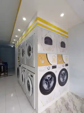 PAKET USAHA LAUNDRY KILOAN KOIN SURABAYA ADA PENDAMPINGAN BISNIS