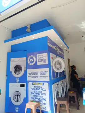 PAKET USAHA LAUNDRY KILOAN KOIN SURABAYA ADA PENDAMPINGAN BISNIS