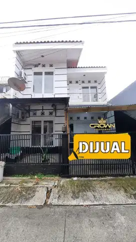 DIJUAL RUMAH BAGUS 2 LT DEKAT STASIUN DI DUTA HARAPAN BEKASI UTARA