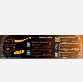 Paket Hemat Ganti Oli Mesin + Jasa ( Mobil )