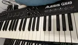 Jual cepat Alesis QX49 USB MIDI Keyboard Controller. 