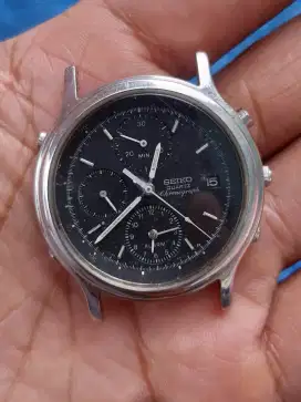 JAM TANGAN SEIKO CHRONOGRAPH ALARM ORIGINAL MINUS