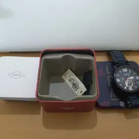 Jam Tangan Pria Fossil Nate Chronograph original JR1494