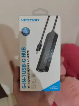 USB Extension 5 in 1 Vention Type C Second