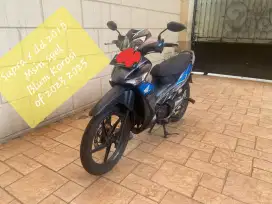 Supra x 125 dd, warna biru silver