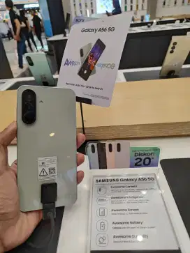 Samsung A56 5G Promo Free Upgrade Memory Free Adaptor Bisa Kredit
