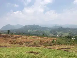 Tanah dengan luas 2 ha lebih dengan view indah di Pabuaran Bogor