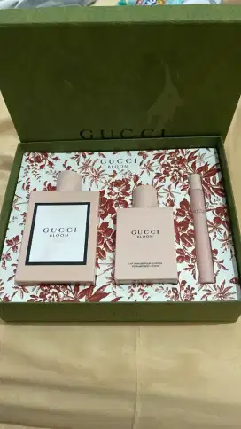 Gucci Bloom Perfume Gift Set For Women Original Asli