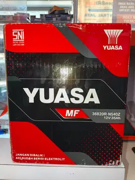 Aki Mobil Avanza Xenia old, Rush Yuasa NS40z MF Aki Kering 35 Amper
