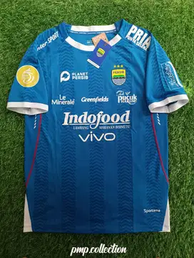 JERSEY PERSIB HOME 2024-2025 ORIGINAL REPLIKA (CIRO 77 + SIGN)