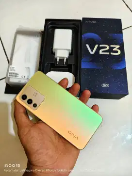Vivo V23 5G 8/128 fullset mulus siap pakai
