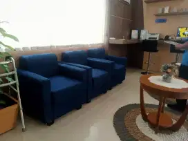 Sofa 1 dudukan ukuran 80x80 (Maulida Sofa)