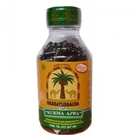 isi 210 kapsul HABBATUSSAUDA CAP KURMA AJWA isi 210