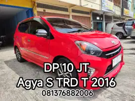 Agya S TRD AT 2016 Merah DP 10 JT