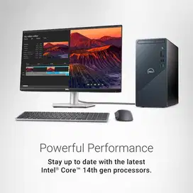 DELL INSPIRON 3030 TOWER i3-14100, 8GB, 512GB SSD, OHS 2021, WIN11HOME
