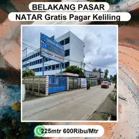 TANAH NATAR DEKAT PASAR DAN BANDARA RADIN INTAN NATAR LAMPUNG SELATAN
