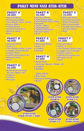 PAKET AYAM ATER ATER MURAH BANTUL
