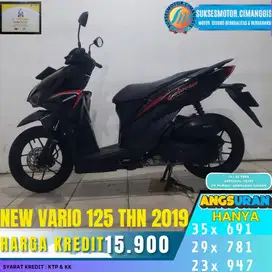 NEW VARIO 125 CBS MURAH BERGARANSI CASH/KREDIT TUKER TAMBAH FREE OLI