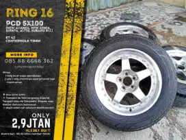 Velg PCD 5x100 New Avanza Altis Sienta dll