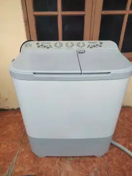 Jual mesin cuci 2 tabung merk Sharp kapasitas 8,5 kg