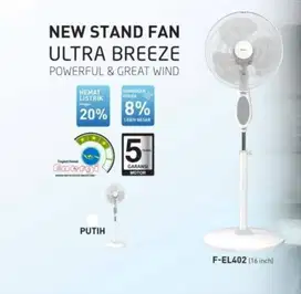 KIPAS ANGIN BERDIRI PANASONIC FEL402 | F-EL402 STAND FAN 16 INCH BARU