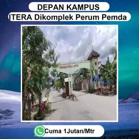 TANAH DEPAN KAMPUS ITERA DATAR SIAP BANGUN