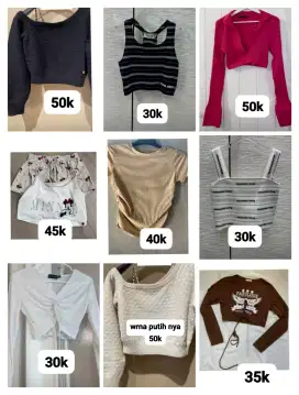 PRELOVED ATASAN CROP