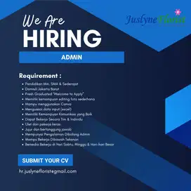 LOWONGAN KERJA ADMIN