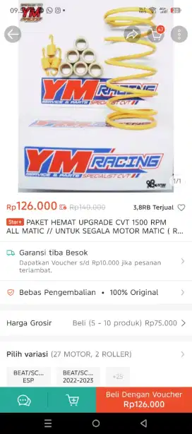 Upgrade kirian motor