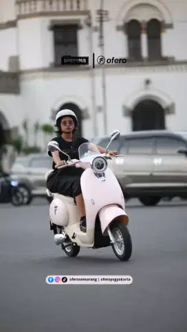 Sepeda Listrik Ofero Magical 3 Lithium Garansi Resmi