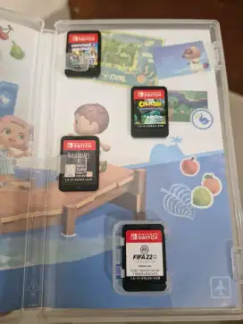 Kaset nitendo switch 1 350rb ada 4 kaset