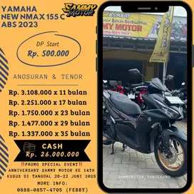 NEW AEROX 155 C ABS 2023 KM LOW PROMO DP