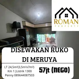 DISEWAKAN RUKO DI MERUYA