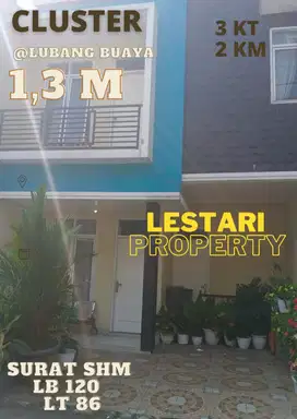 Dijual Rumah Cluster 2 Lantai Dijakarta Timur