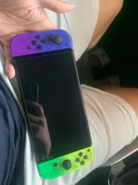 Nintendo switch OLED OFW - edisi splatoon