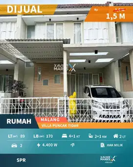 d055 Rumah 2 Lantai Turun Harga Drastis