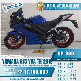 FREE OLI 3X DAN GARANSI SERVICE 1 THN YAMAHA R15 VVA TH 2018